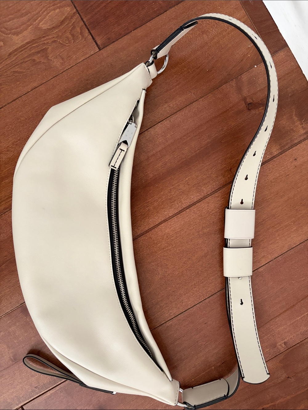 Proenza Schouler off white Leather Crossbody Sling Bag